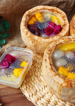 Foto resep Puding Kelapa Muda