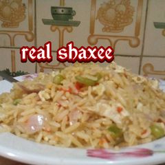 A picture of Soyayyar shinkafa da kwai.