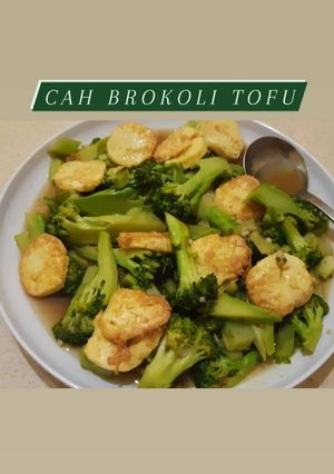 Foto resep Cah Brokoli Tofu