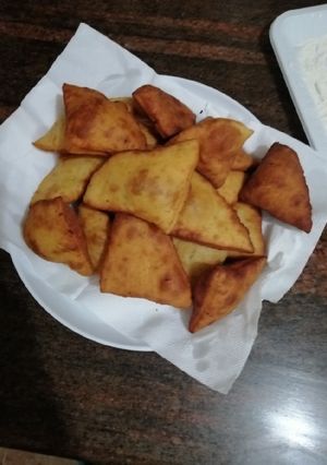 A picture of Lemon mandazi.