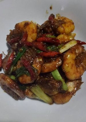 Foto resep Udang kecap pedas super simpel 😘