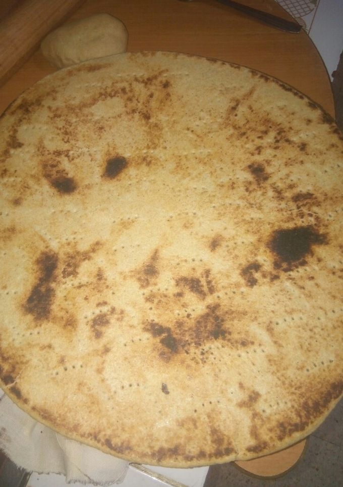 صورة لوصفة كسرة القمح