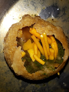 A picture of Pani puri.