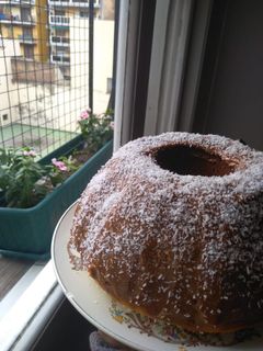 Una foto de Torta de coco