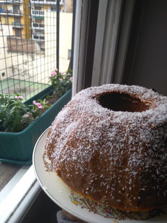 Una foto de Torta de coco