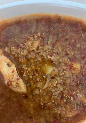Foto principal de Guiso de quinoa con pollo