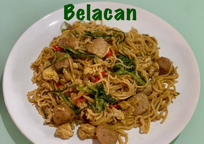 Resep Mie Kangkung Belacan Oleh Nia Mimakuki Cookpad