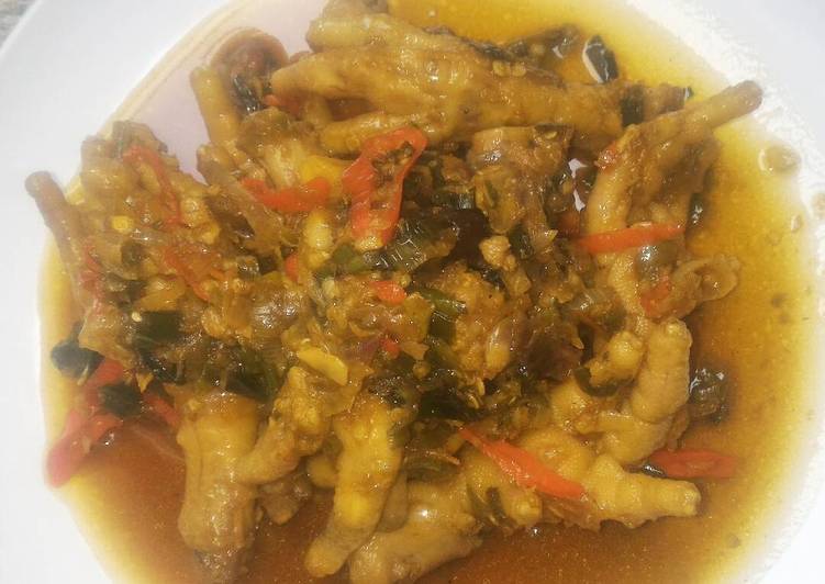 Resep: Ceker Pedas Manis Empuk yang Nikmat