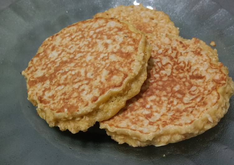 Resep Pancake oat simple oleh qieera_ - Cookpad