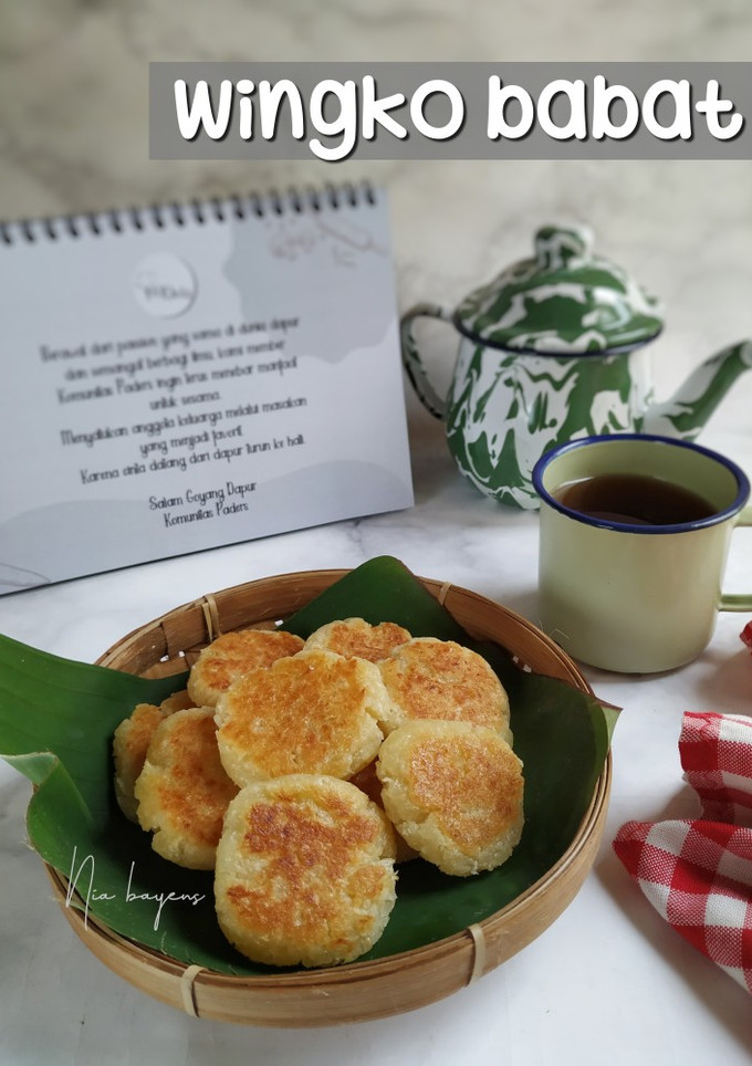 Foto resep Wingko babat ekonomis (teflon)