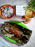 Set Menu Ultah Simpel : (Pepes Ikan Kembung Kemangi, Urap Pisang, Es Teh Kampul)