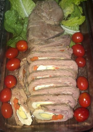 Una foto de Matambre de carne😋
