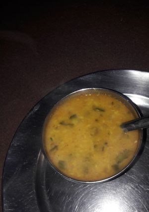 A picture of Yellow dal.