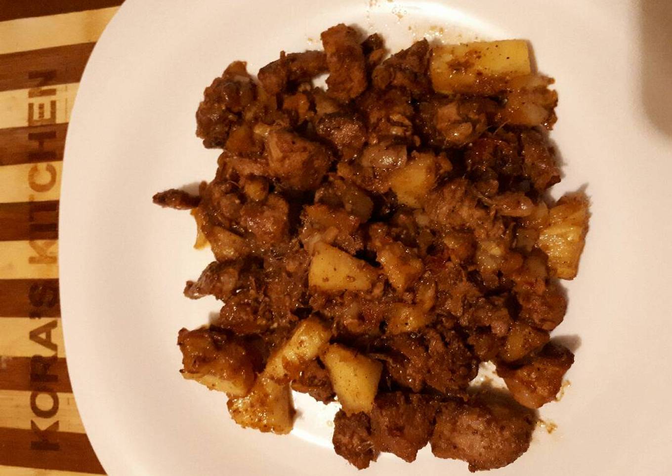 My sweet and spicy Pork