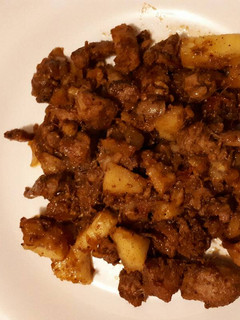 A picture of My sweet and spicy Pork.