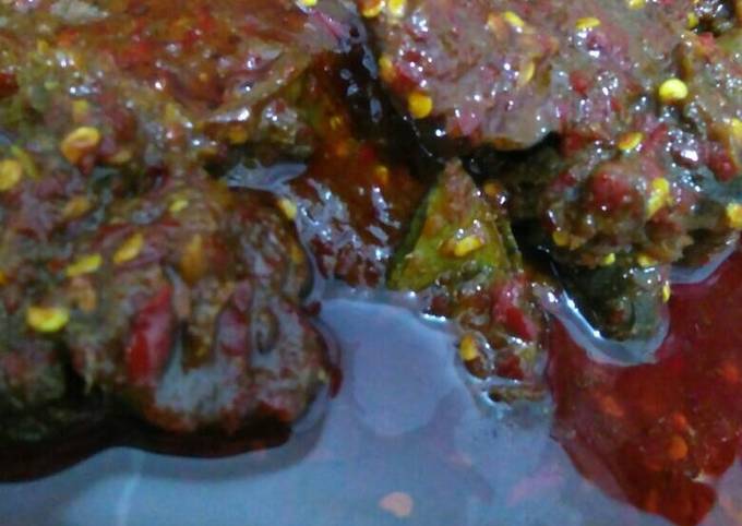 Resep Ati Ampela bumbu rendang Merah oleh @ordersambal02 (Ig) - Cookpad