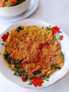 Foto resep Omelet Daun Kelor