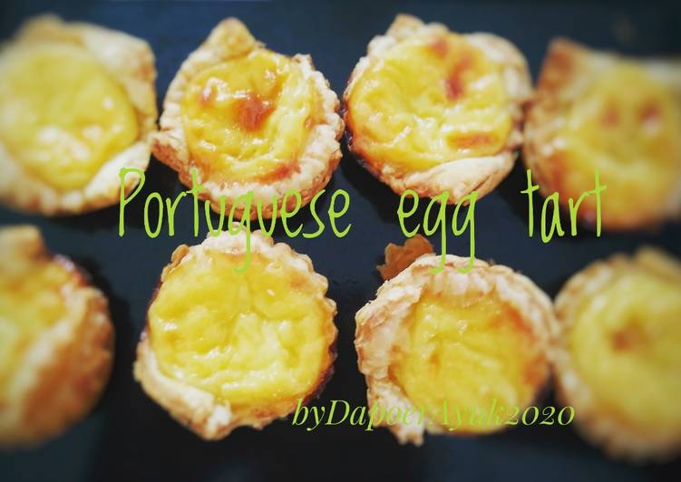 Portuguese egg tart