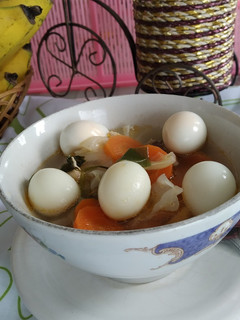 Foto resep Sup telor puyuh