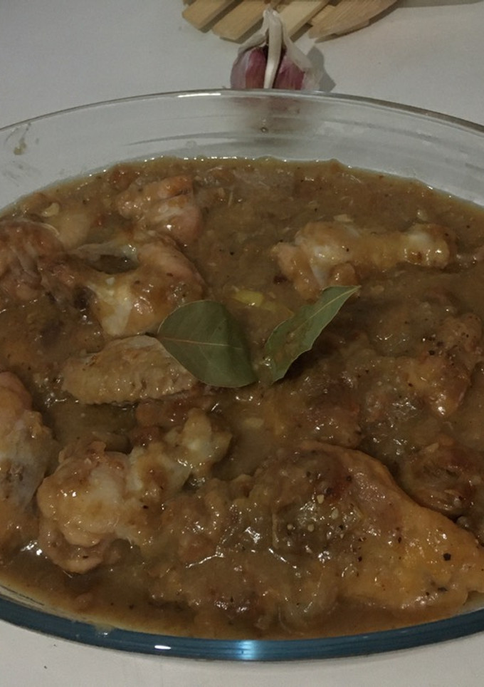 Una foto de Pollo borracho