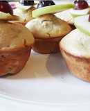 Muffins fit de manzana