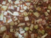 Una foto de chayote en crudo