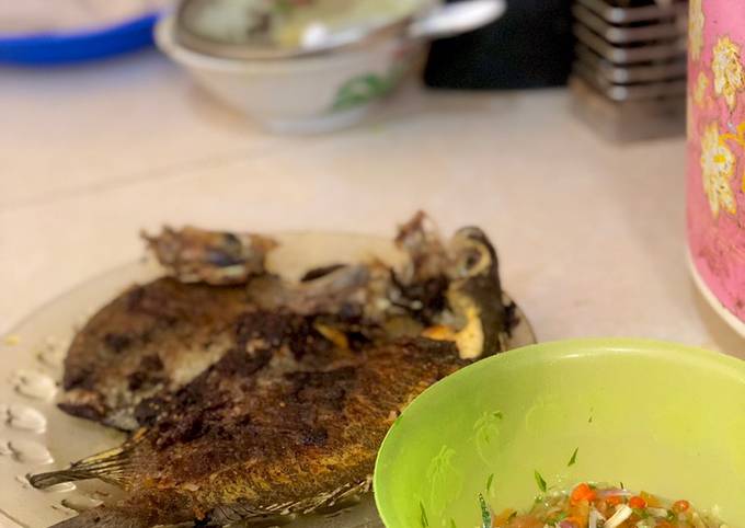 Resep Ikan Baronang Bakar Oleh Yani Zulfa Cookpad