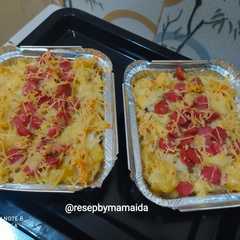 Macaroni Schotel Panggang With Saus Bechamel রেসিপির প্রধান ছবি