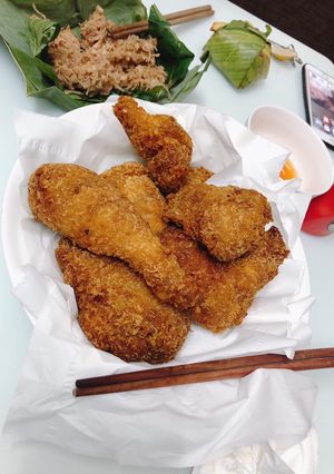 Hình của món Đùi cánh gà chiên xù.