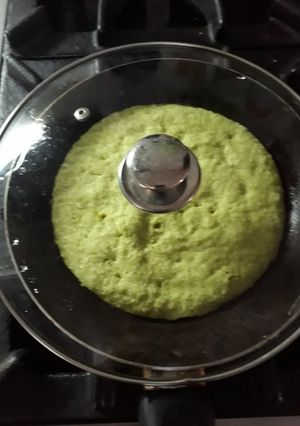 Una foto de Panqueque de brócoli!