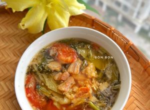 Hình của món Canh Dưa Tóp Mỡ.