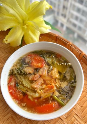 Hình của món Canh Dưa Tóp Mỡ.