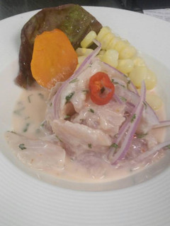 Una foto de Ceviche de pescado