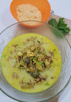 Foto resep Soto ayam santan