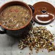 Zuppa cremosa di legumi misti