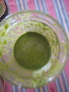 Una foto de Mojo de cilantro o mojo verde