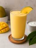 Mango yogurt shake
