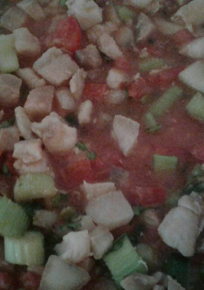 Una foto de Ceviche de pescado