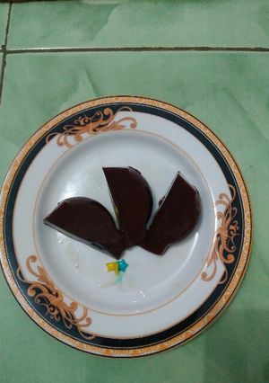 Foto resep Puding cokelat sederhana