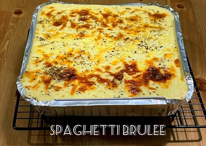 Spaghetti Brulee