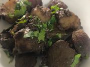 Una foto de panitas de pollo al sartén