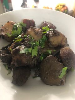 Una foto de Guiso de panita de pollo