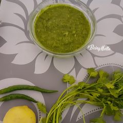 Green Coriander Chutney A picture of Green Coriander Chutney.