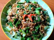 Gambar tumis mie telor pedas