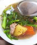 Canh thịt bò