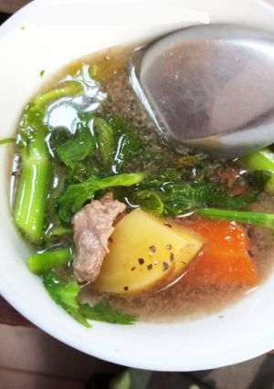 Hình của món Canh thịt bò.