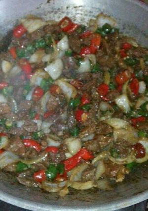 Foto resep Ayam Lada Hitam