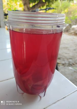 Foto resep Teh Kulit Buah Naga