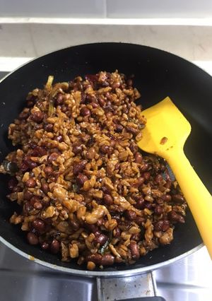 Foto resep Kering tempe kacang manis pedes