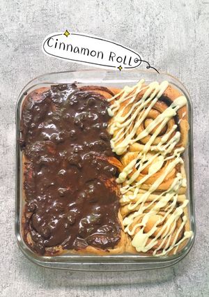 Foto resep Fluffy Cinnamon Roll 🧈 (tanpa mixer)